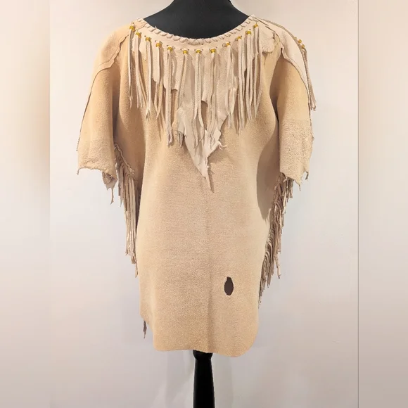 Fringed Buckskin Top - Picture 5 of 7